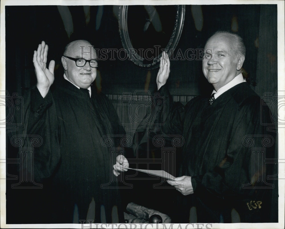 1978 Press Photo Justice Michael Donohue President American Judges Association
