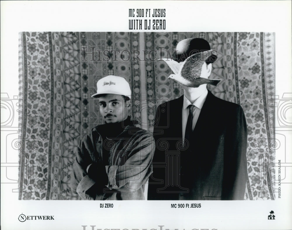 Press Photo DJ Zero & MC 900 Ft Jesus