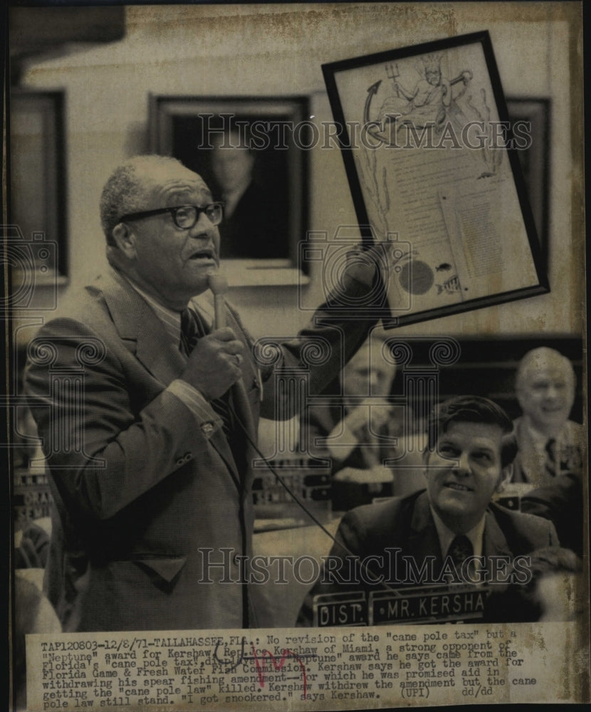 1971 Press Photo Rep. Joe Kershaw - RSM06149