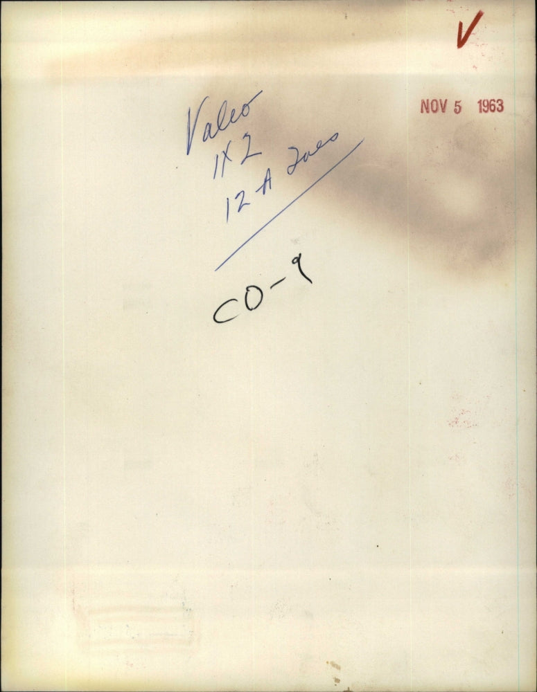 1963 Press Photo Fracis R. Valeo Bobby Baker Senate Majority - RSM06769