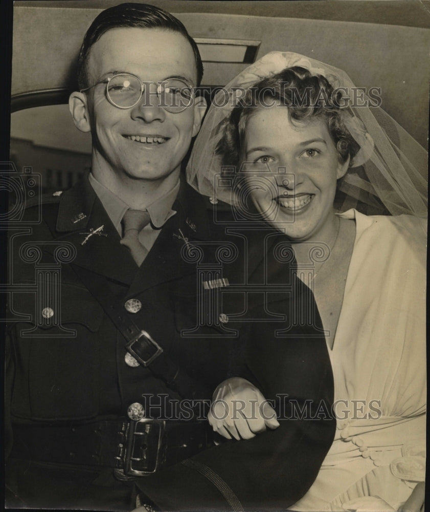 Press Photo Charles D Lanek & Wife - RSM09735