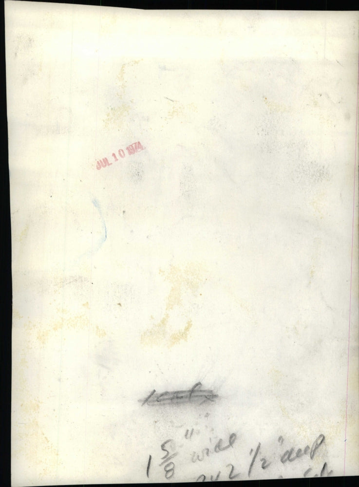 1974 Press Photo Amelia Whaite Lancashire bulk estate boss Grundy avoid men