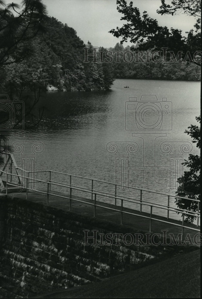 1977 Press Photo View of Lake Purdy, Alabama- Historic Images