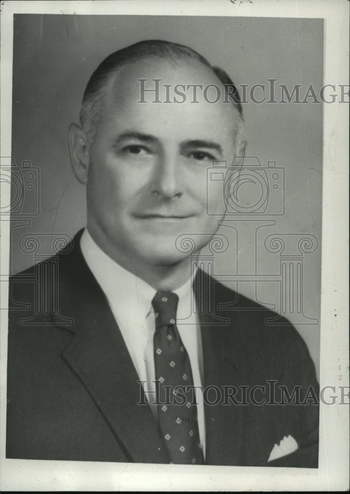 1972 Press Photo J.Frank Alspaugh, Director of Industrial Development, Virginia.- Historic Images