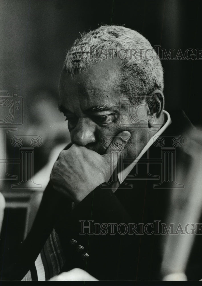  Press Photo Birmingham, Alabama City Attorney James Baker- Historic Images