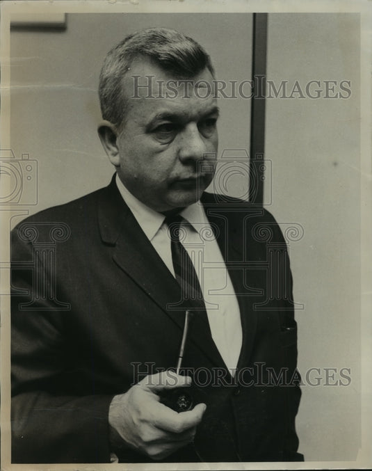 1968 Press Photo -S.H. Barber, St. Joe Paper Company. - abna03981 - Historic Images