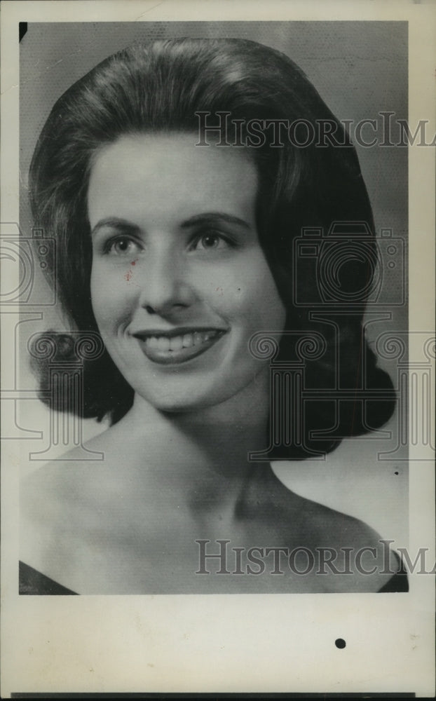 1964 Press Photo Peggy Walton, Miss Alabama Contestant - abna05366