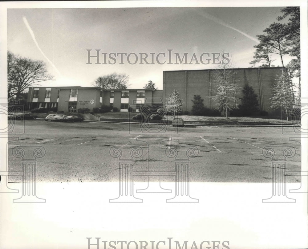 1986 Press Photo Alabama-Birmingham Recreation Center at Hawkins Park.- Historic Images