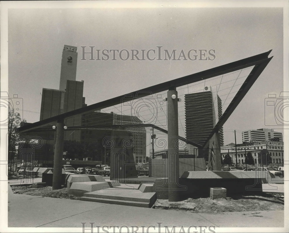 1964 Press Photo Legal Dispute for Pocket Park, Birmingham, Alabama - abna06014