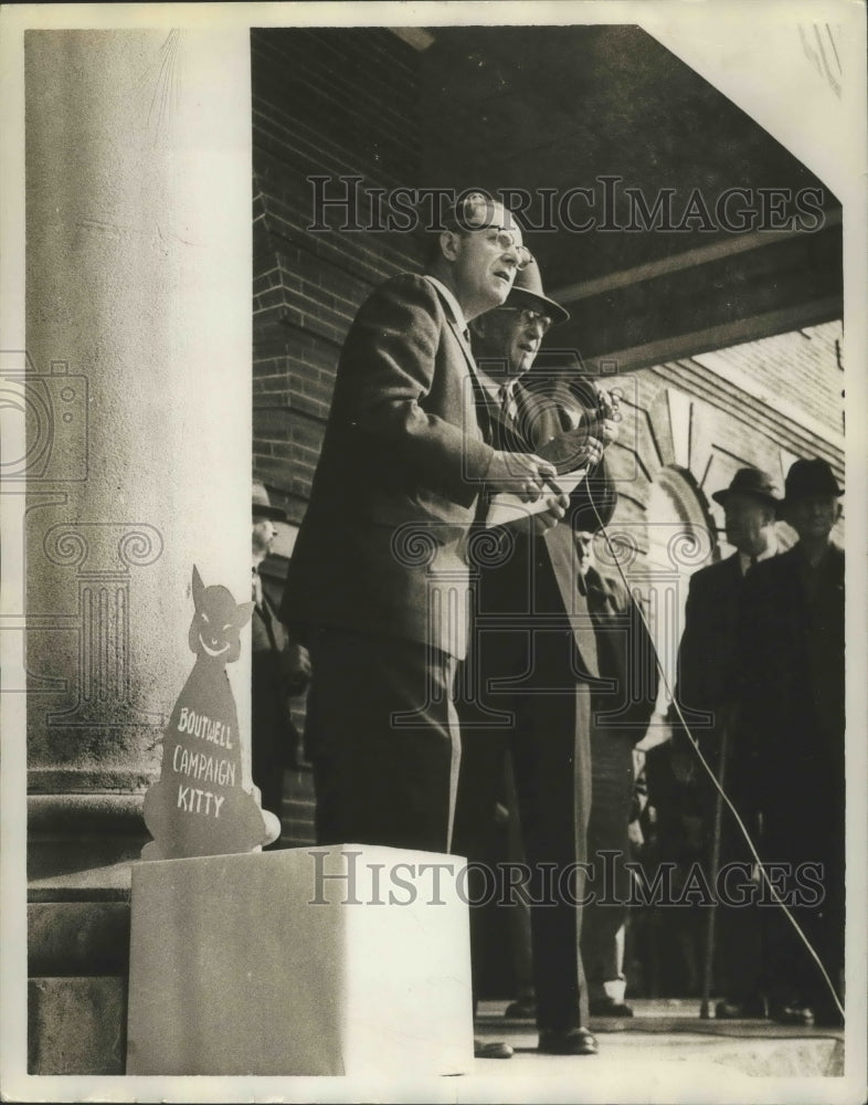 1962 Press Photo Mayor of Albert Boutwell, candidate for Alabama Governor.- Historic Images