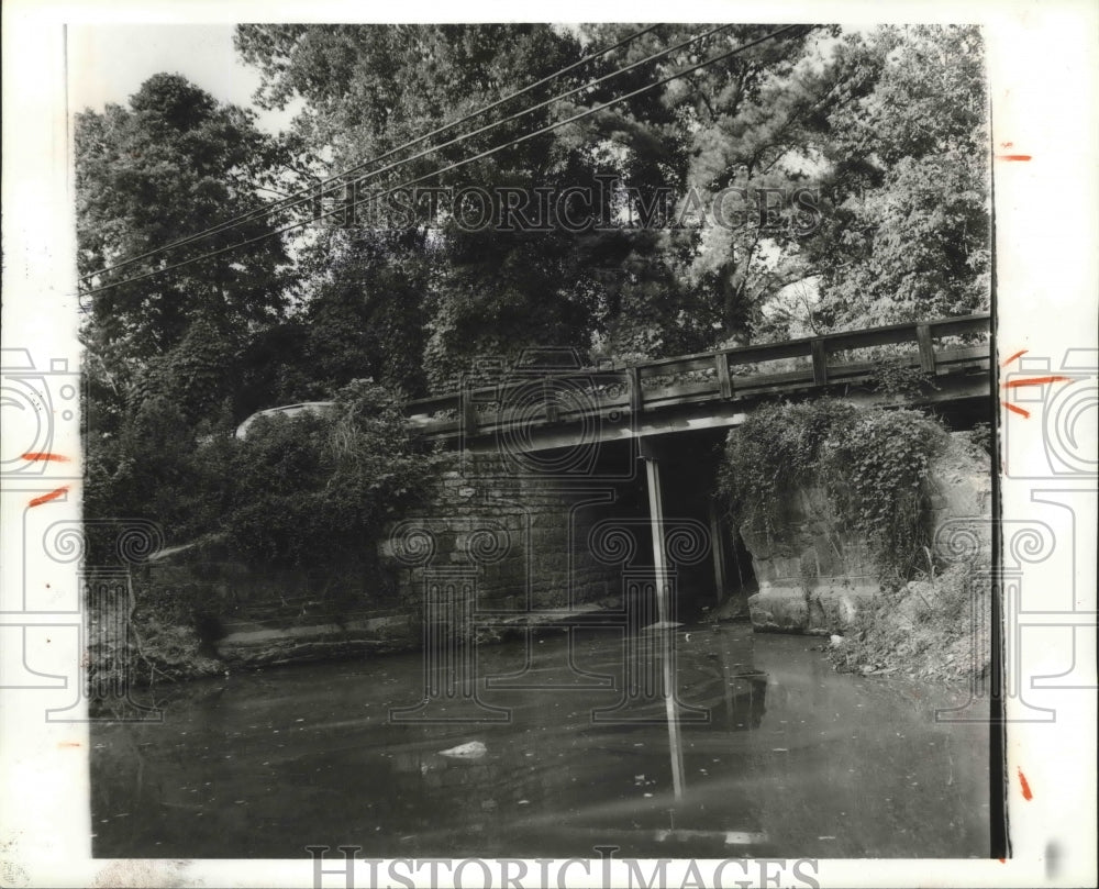 1979 Press Photo Morgan Road Bridge, Bessemer, Alabama, to be Replaced- Historic Images