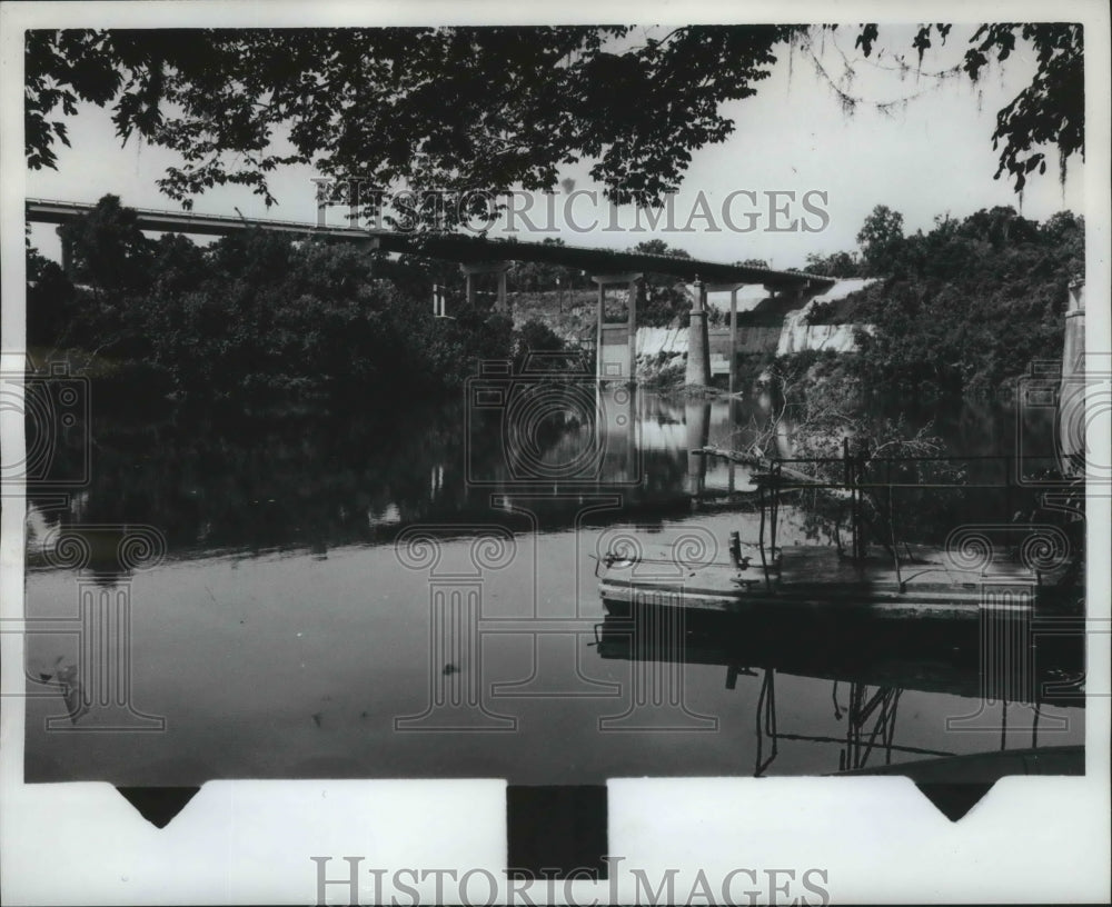 1962 Press Photo Alabama-Birmingham&#39;s Richard Russell Bridge.- Historic Images