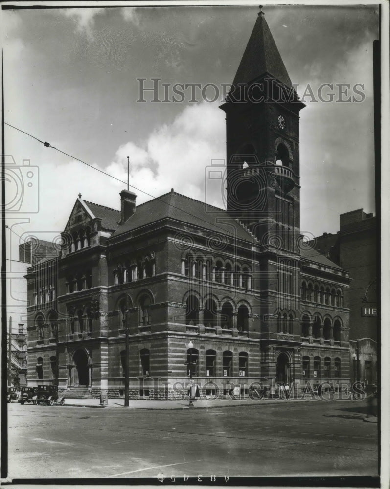 1971 Press Photo Alabama-Birmingham's old Post Office and Federal Building.