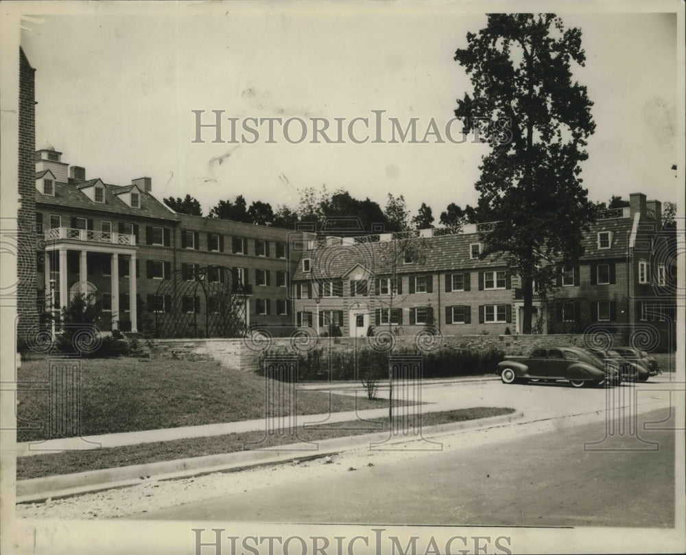 1939 Press Photo Redmont Gardens Apartments, Birmingham, Alabama- Historic Images