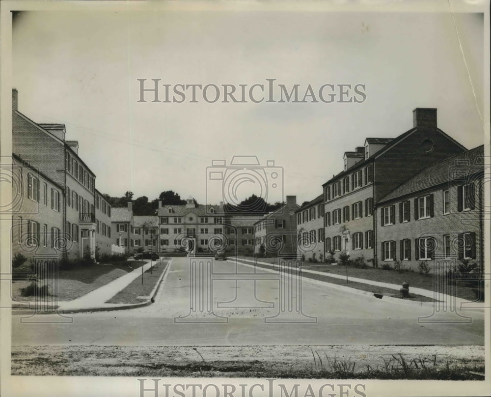 1939 Press Photo Redmont Gardens Apartments, Birmingham, Alabama- Historic Images