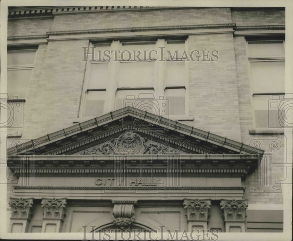 1940 Press Photo Alabama-Birmingham&#39;s Municipal and City Hall building exterior.- Historic Images