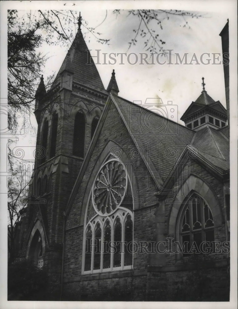 1952 Press Photo Alabama-Birmingham&#39;s South Highlands Presbyterian Church.- Historic Images