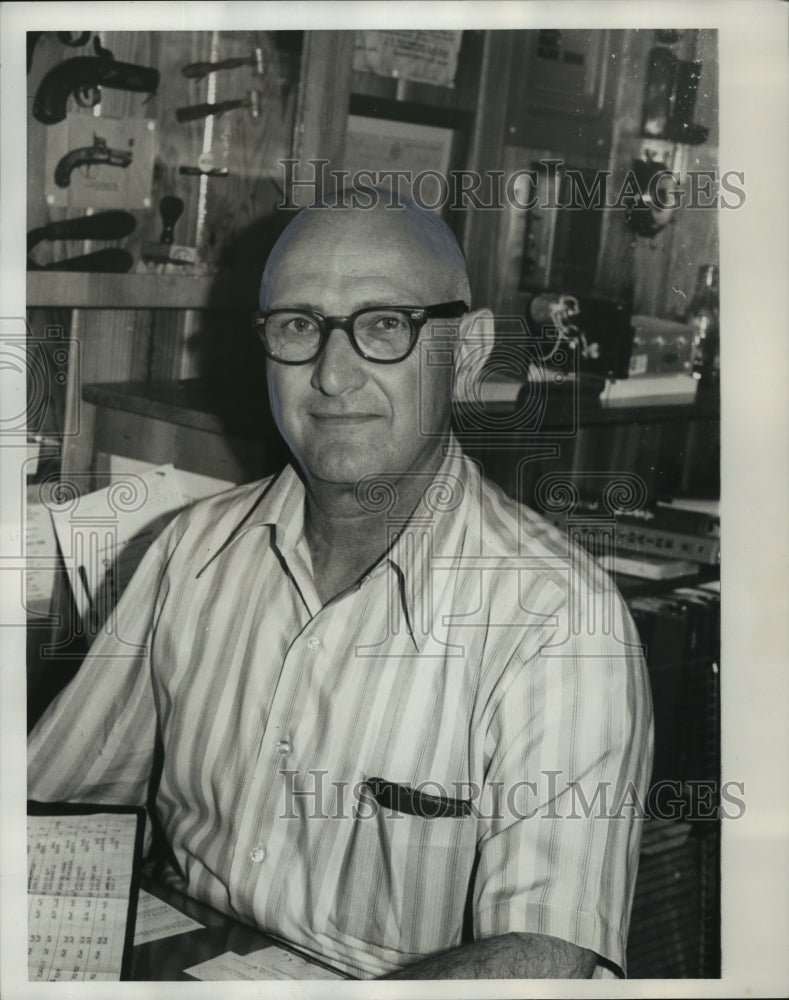 1971 Press Photo Mayor Jack Fendley, Oneonta, Alabama- Historic Images