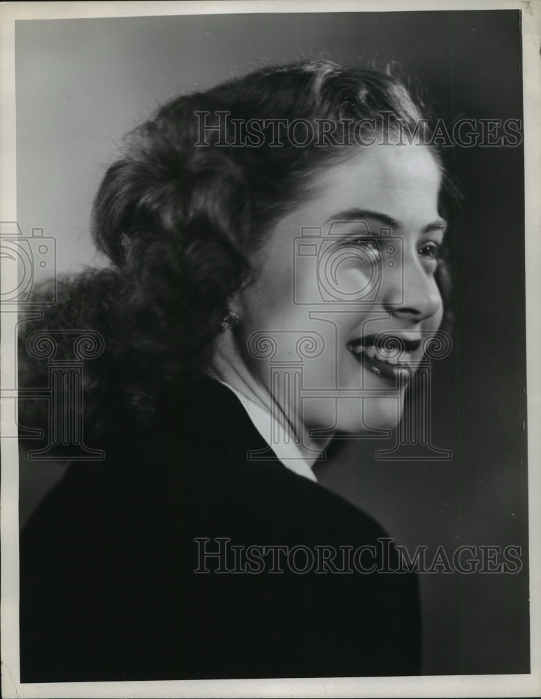 1947 Press Photo Frances Dorn, dancer and Miss Birmingham, Alabama 1945.- Historic Images