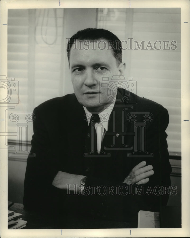 1964 Press Photo U.S. Representative, Carl Elliott. from Alabama. - abna09675 - Historic Images