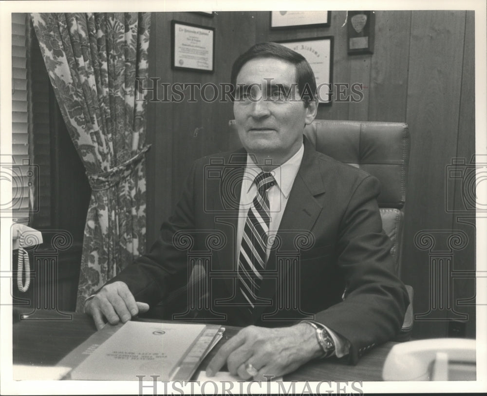  Press Photo Alabama politician, Al DuPont.- Historic Images