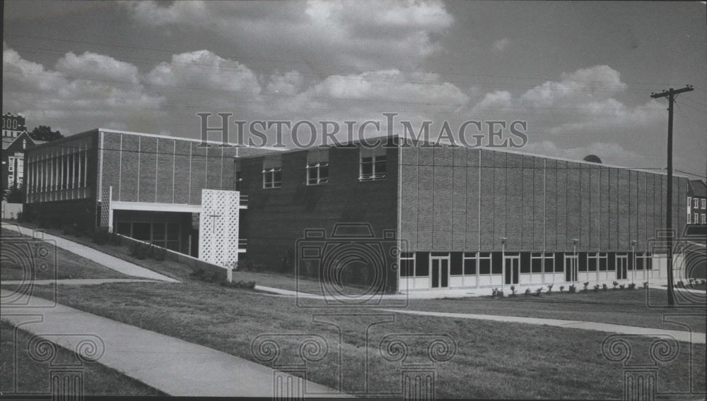 1962 Press Photo Leone Cole Center, Jacksonville State College, Alabama- Historic Images