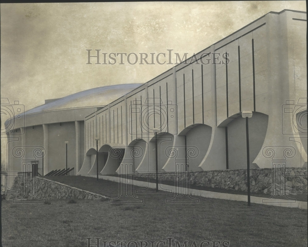 1975 Press Photo Dothan, Alabama Civic Center Ready for Opening- Historic Images