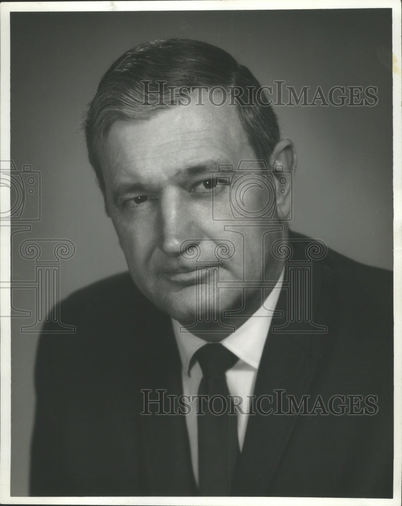 1970 Press Photo Huntsville, Alabama-Mayor Joe Davis, President of TARCOG- Historic Images