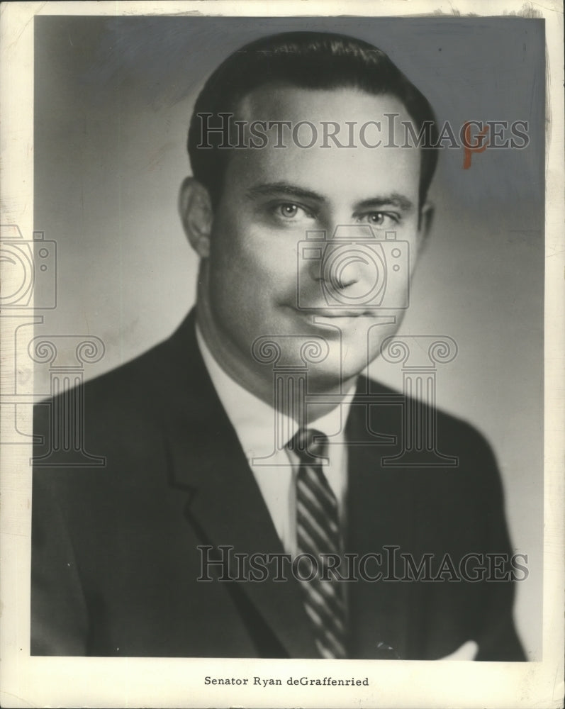 1961 Press Photo Ryan DeGraffenried Alabama State Senator - abna11454 - Historic Images