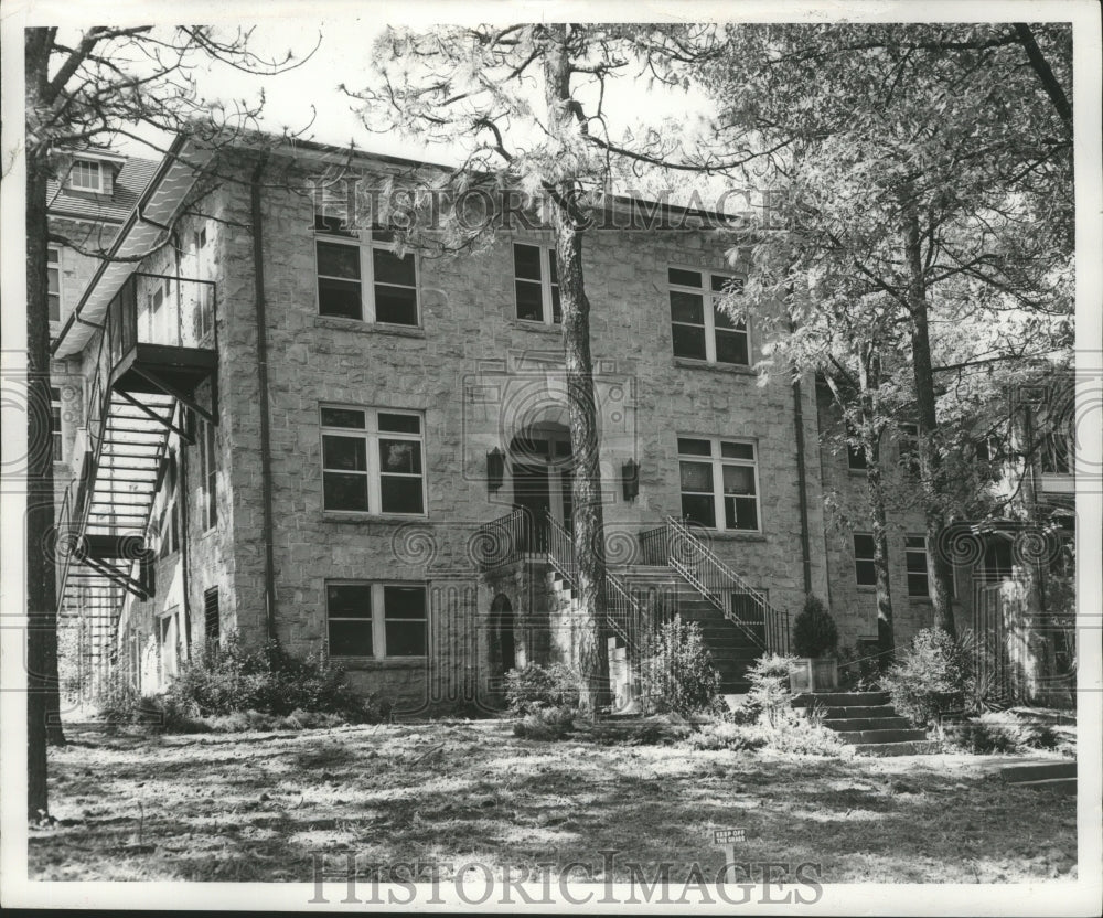 1956 Press Photo Tuberculosis Sanitarium in Jefferson County, Alabama- Historic Images