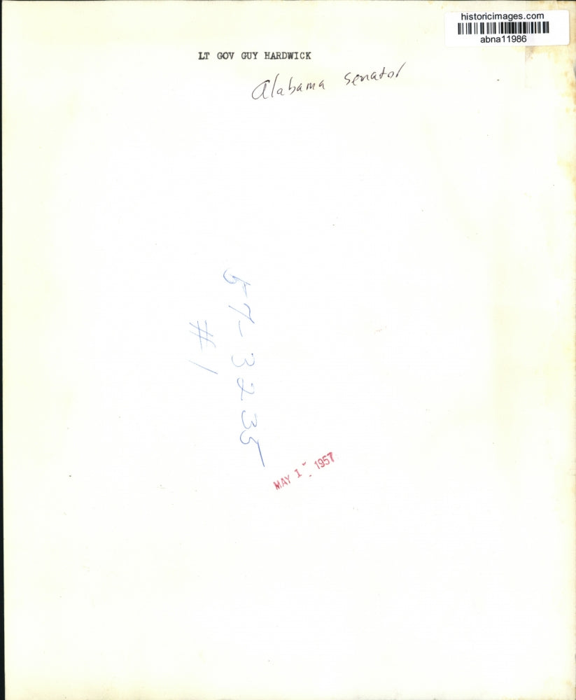 1957 Press Photo Lieutenant Governor Guy Hardwick presides - abna11986