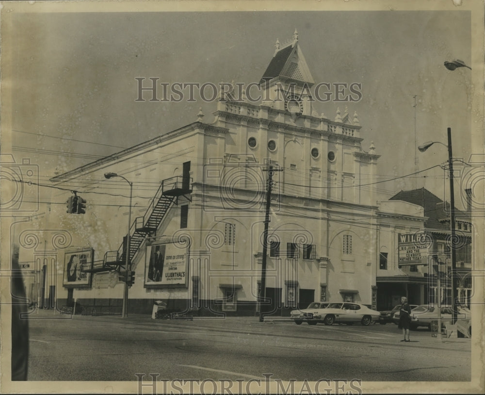 1972 Press Photo Wilby Theater, Selma, Alabama - abna12043