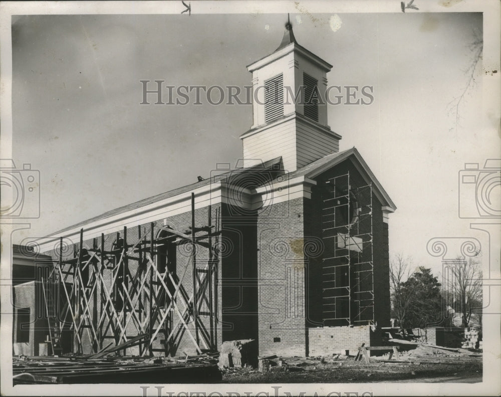 1949 Press Photo Shawmut Methodist Church, Alabama - abna12307 - Historic Images