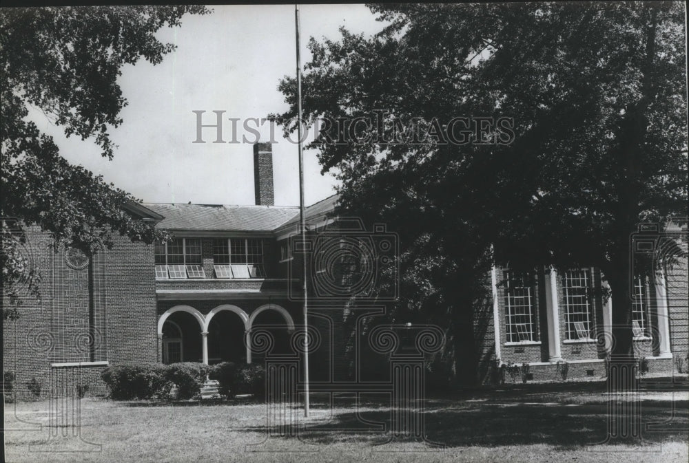 1963 Press Photo Tuskegee High School, Alabama - abna12747 - Historic Images