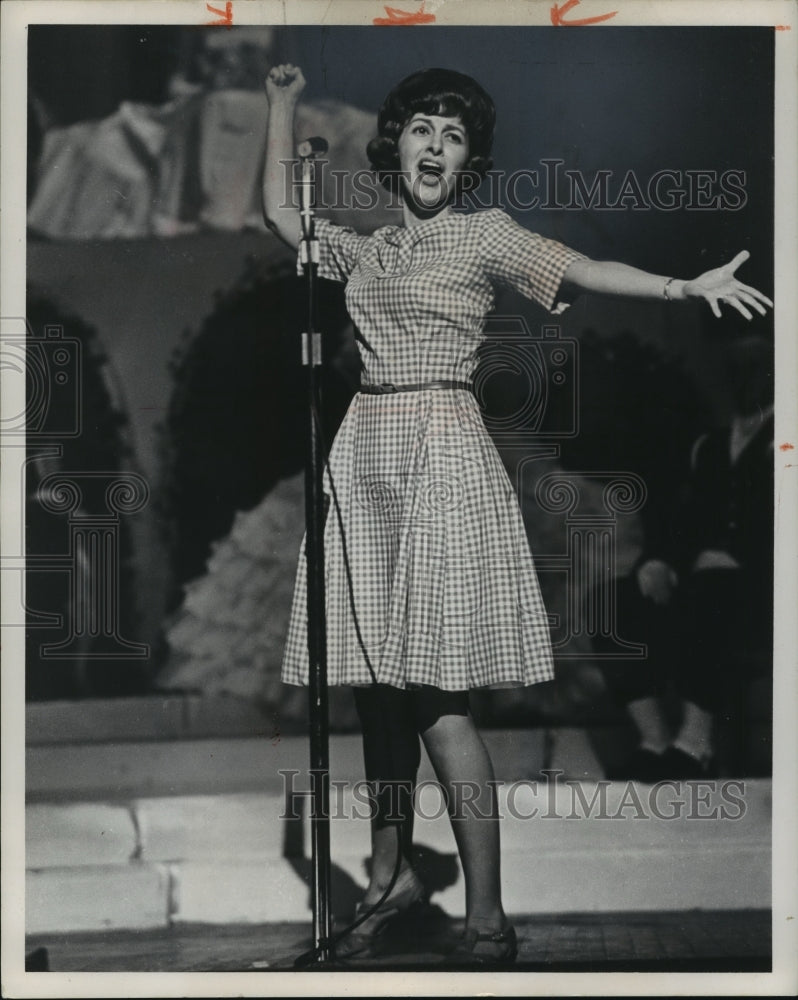 1966 Press Photo Ann Fowler, &quot;Alabama Junior Miss&quot;, Alabama- Historic Images