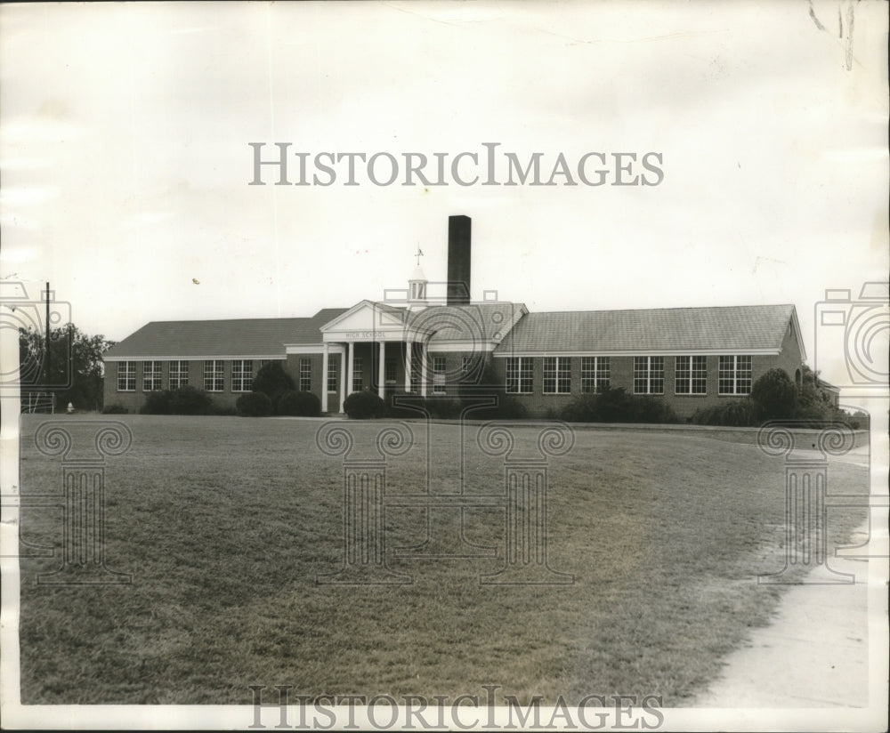  Press Photo Greenville High School, Greenville, Alabama- Historic Images