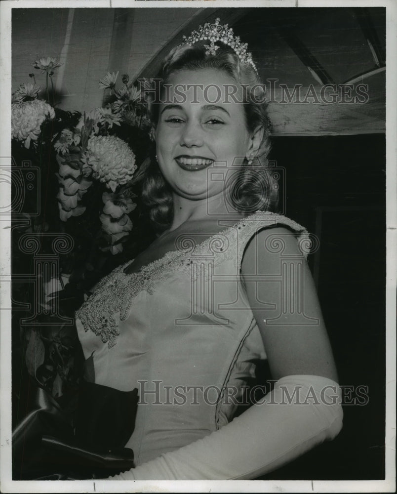 1958 Press Photo Ann Ariail, 1956 Miss Alabama- Historic Images