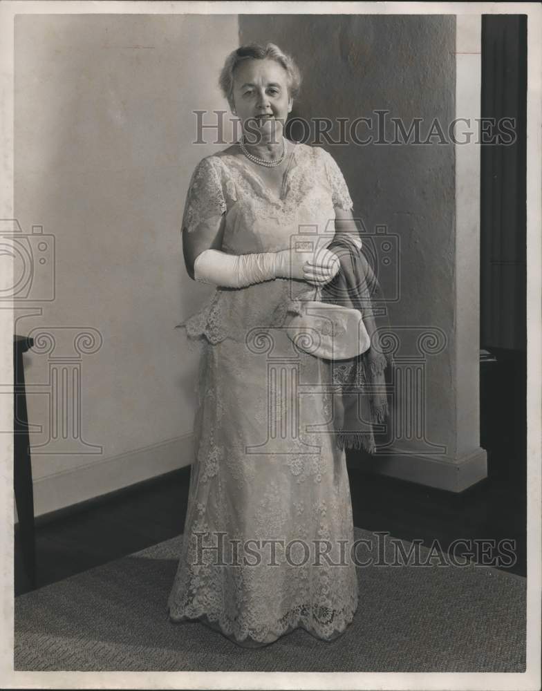 1961 Press Photo Mrs. Douglas Arant, Birmingham, Alabama Civic Leader - Historic Images