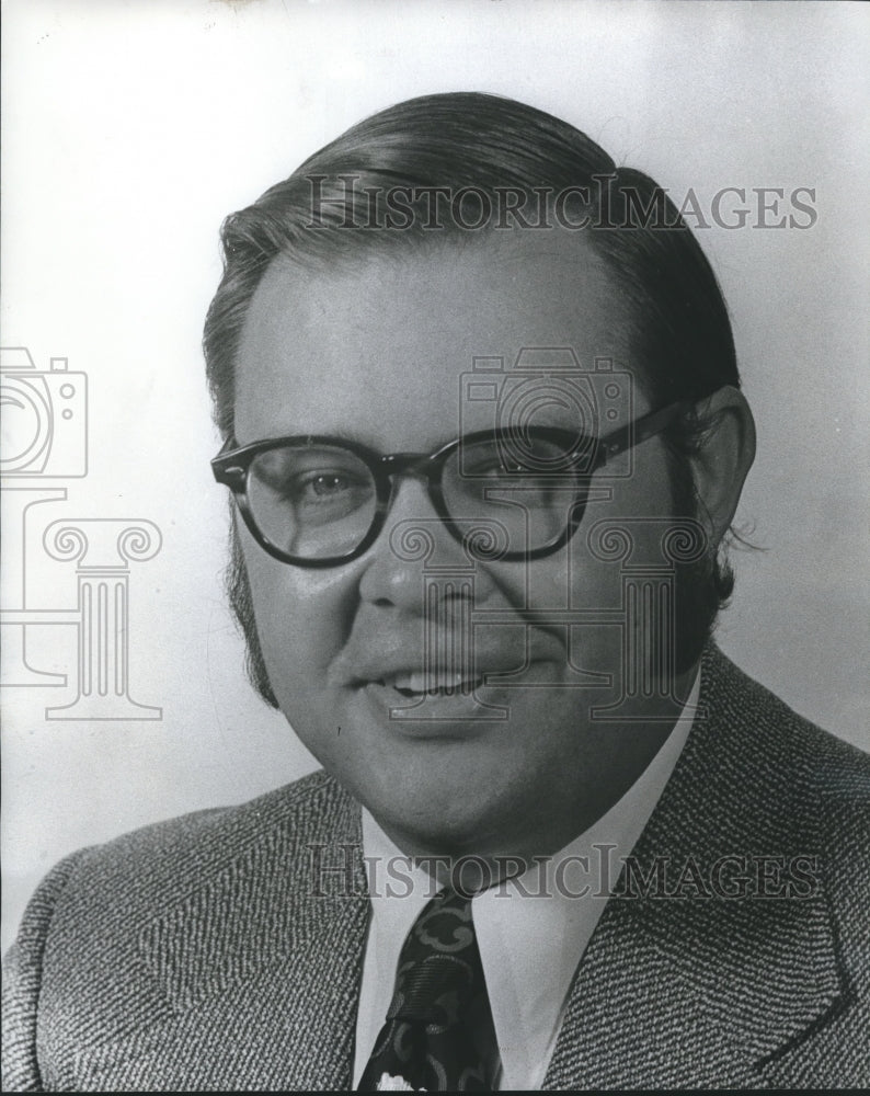 1972 Press Photo Political Candidate, Leslie Steve Wright Jr.- Historic Images