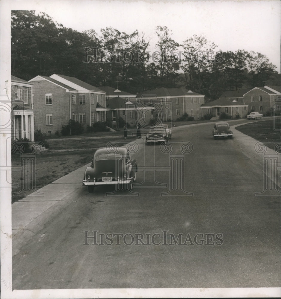 1950 Press Photo Cloverdale Garden Apartments, Bessemer, Alabama - abna19741 - Historic Images