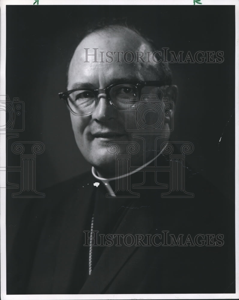 1969 Press Photo Bishop Joseph Vath, Catholic Prelate - abna20133 - Historic Images