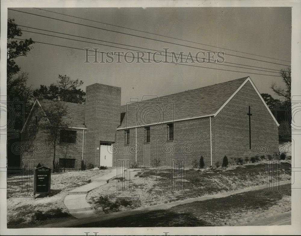 1952 Press Photo First Congregational Church in Birmingham, Alabama- Historic Images