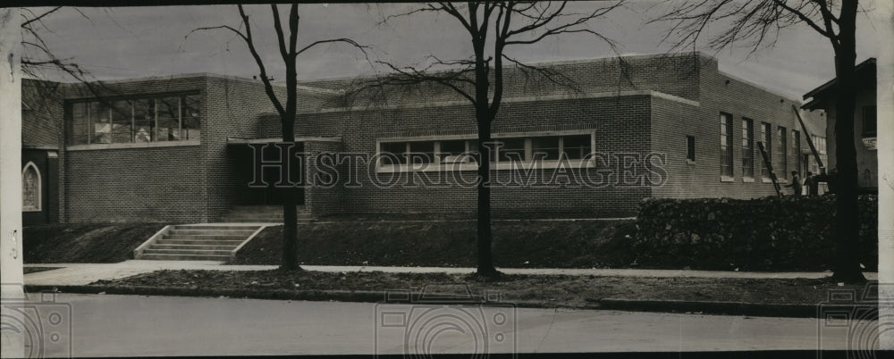 1951 Press Photo Holy Cross Greek Church Youth Center, Birmingham, Alabama- Historic Images