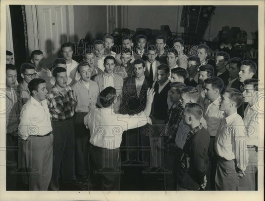 1951 Press Photo University of Alabama, Tuscaloosa, Glee Club- Historic Images