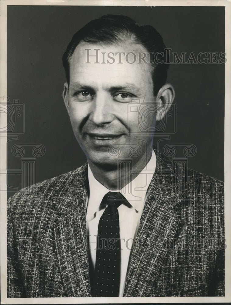1958 Press Photo Daniel C. Boone, Huntsville, Alabama - abna21608