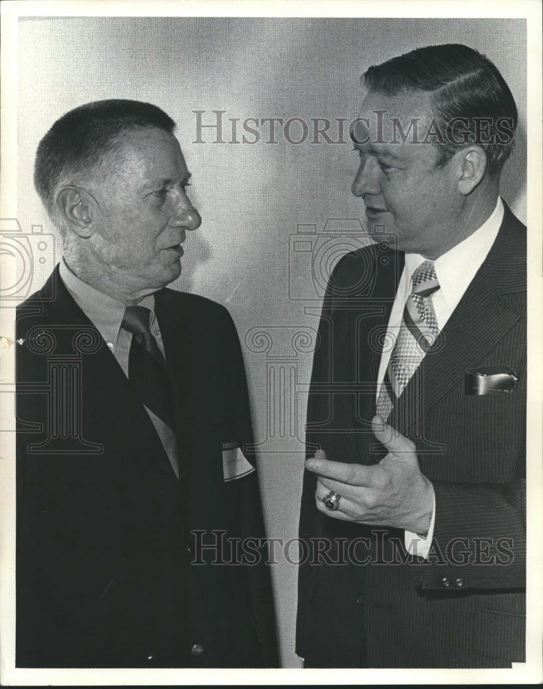 1971 Press Photo John W. Bloomer, Managing Editor of Birmingham News - Historic Images