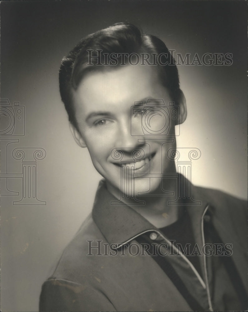 1960 Press Photo Chris Tyler, Singer, Fultondale, Alaama- Historic Images