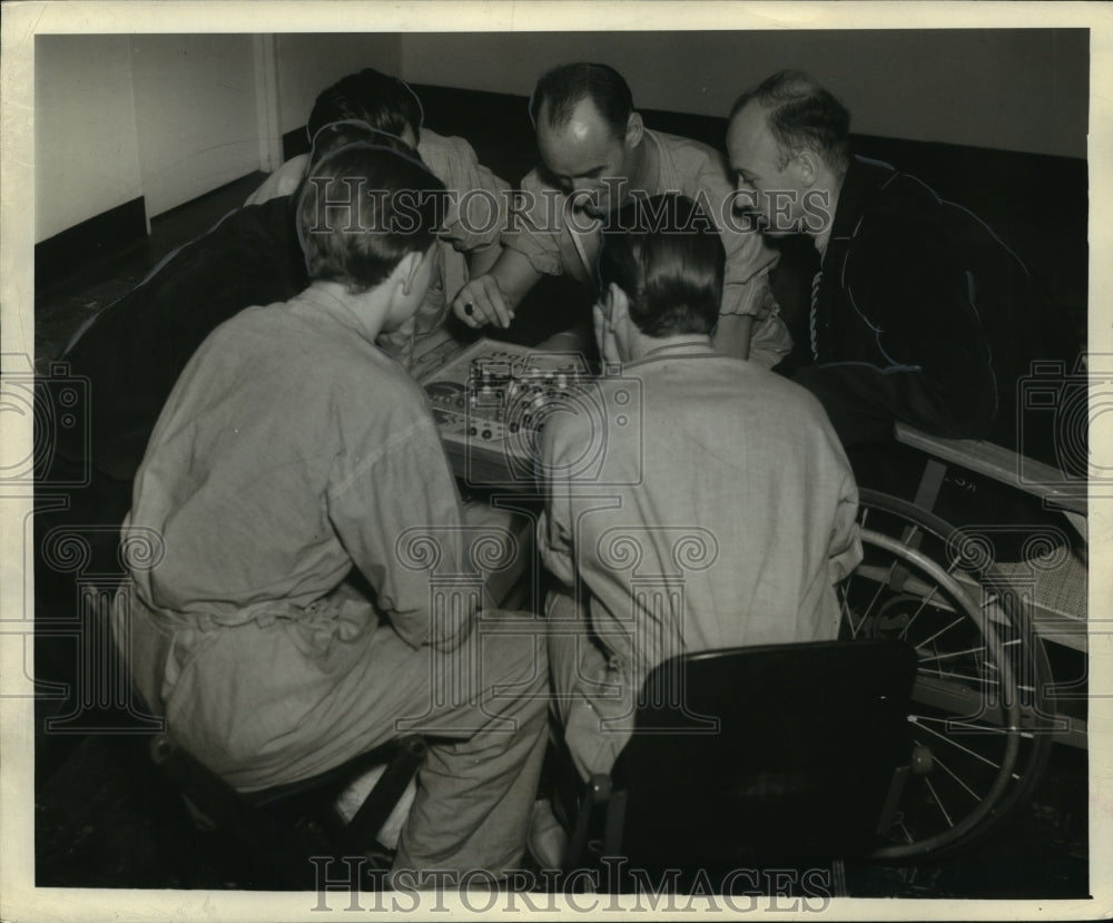 1943 Press Photo United States Army - Patients at Northington General Hospital