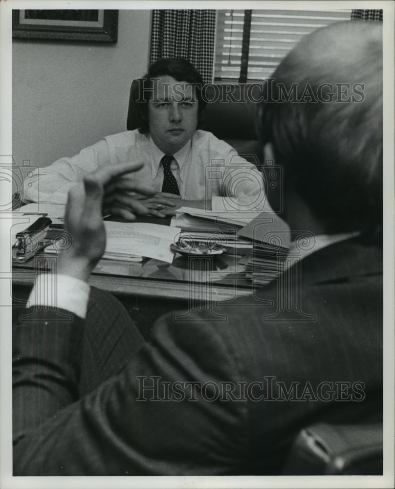 1975 Press Photo Walter S. Turner, Assistant Attorney General For Alabama- Historic Images