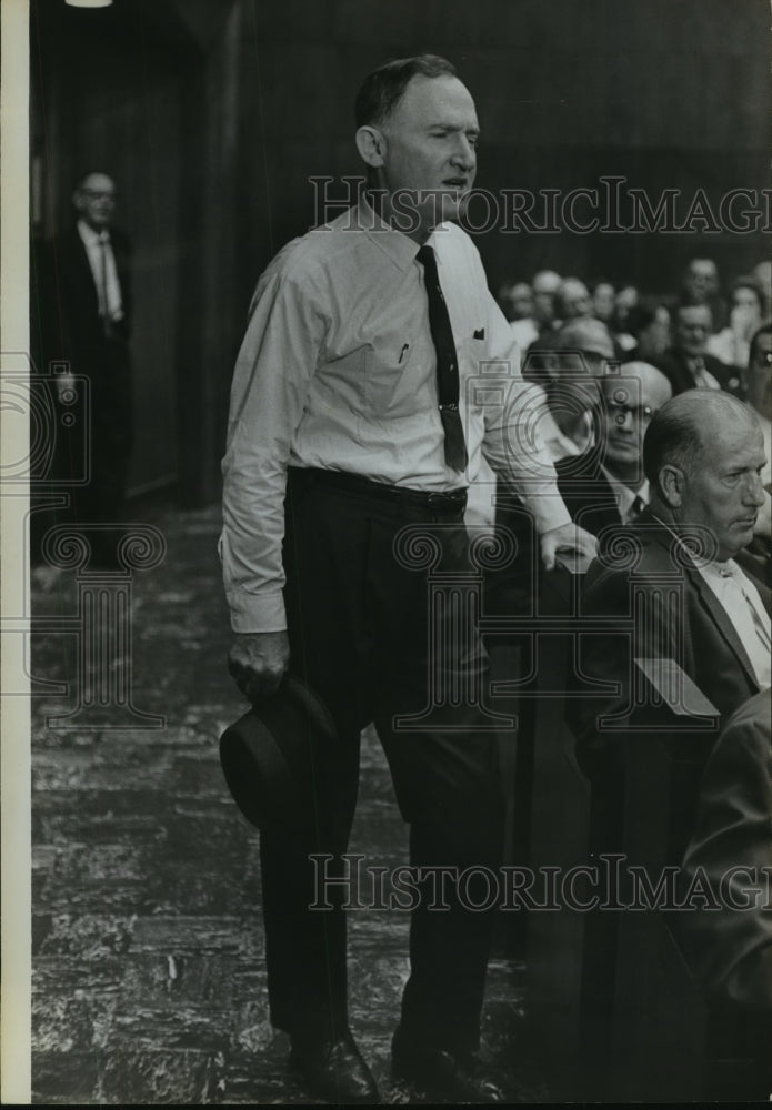 1963 Press Photo Birmingham, Alabama City Council Budget Hearing Meeting- Historic Images